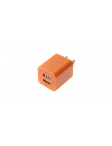 2.1A/1.0A Double USB AC Power Adapter (US Plug)