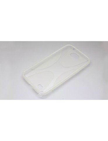 X Pattern Protective Silicone Back Case for Samsung Galaxy Note II
