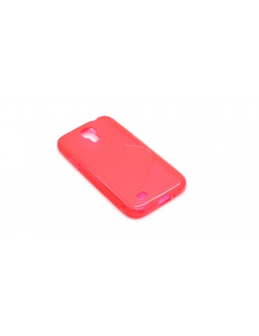 Protective S Style TPU Back Case for Samsung Galaxy S4 / i9500 (Red)